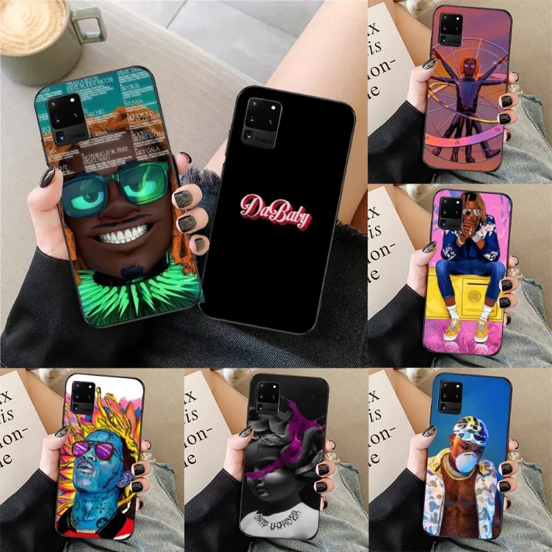 Чехол для телефона KIRK DaBabys Rap для Samsung Galaxy S23 S22 S21 S20 Plus Ultra M14 M13 M33 M53 Note20, мягкий черный чехол для телефона
