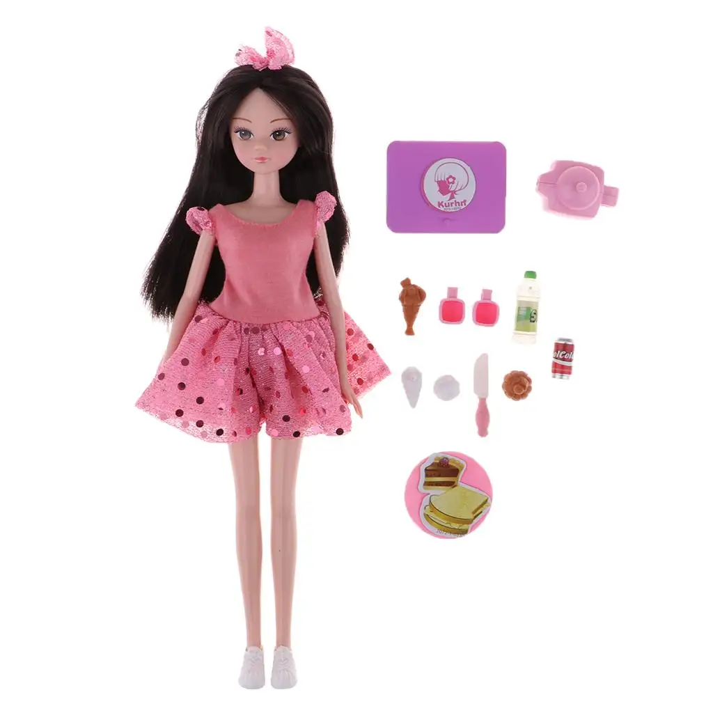 1/6 Scale Modern Girl Doll Kurhn BJD Doll Playset Action Figures Toy Birthday Gift Wedding Gift #A