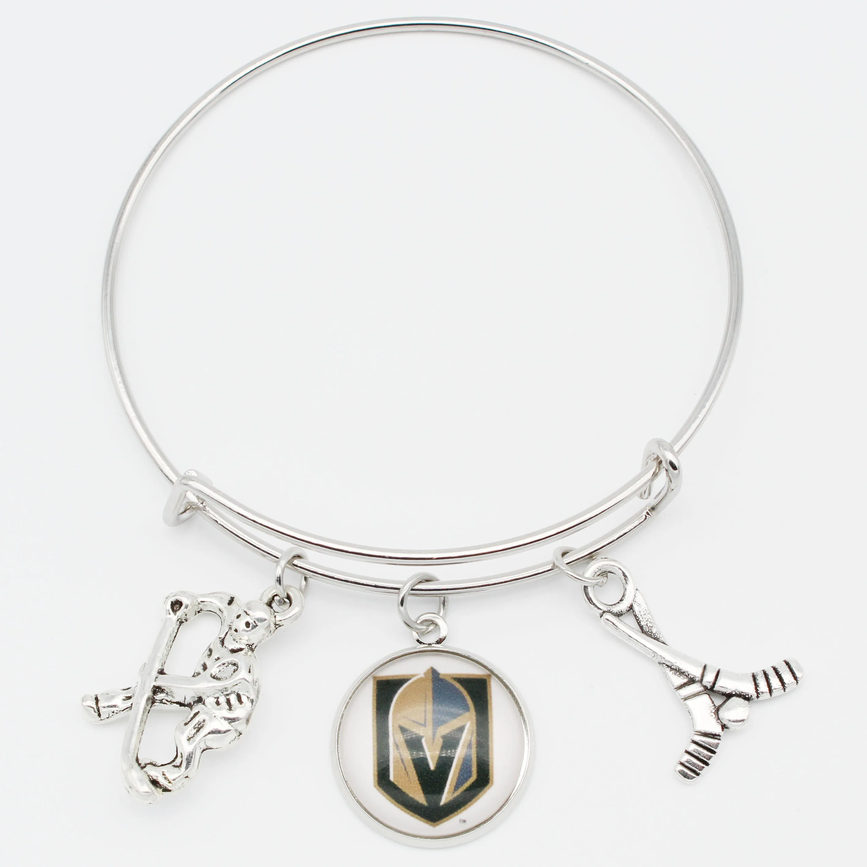 

Charms DIY Bracelet US Ice Hockey Team Western Conference Pacific Division Vegas Golden Dangle Sports Jewelry Accessories