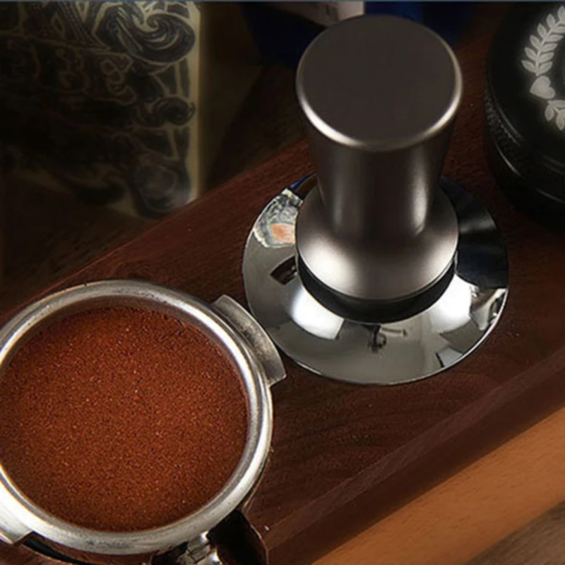 

51/53 / 58MM Adjustable Coffee Tamper Constant Press Press or Stainless Steel Powder Hammer Press Distributor