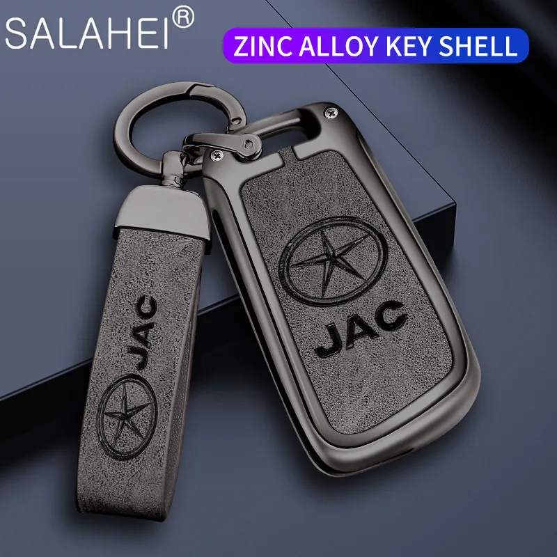 

Zinc Alloy Car Key Cover Case Shell Fob For JAC S3 S2 S4 S5 A5 S7 R3 Refine iEV7 iC5 iEVA50 iEVS4 T6 T8 Auto Key Bag Accessories