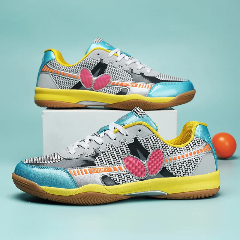 

High Quality Badminton Shoes Men Professional Table Tennis Shoes Breathable Badminton Sneakers Men Women Training Sports Shoes