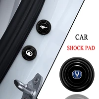 4pc car door shock stickers absorber soundproof buffer pier for cadillac escalade srx cts ats xt5 bls sts ct4 ct5 ct6 ext xts