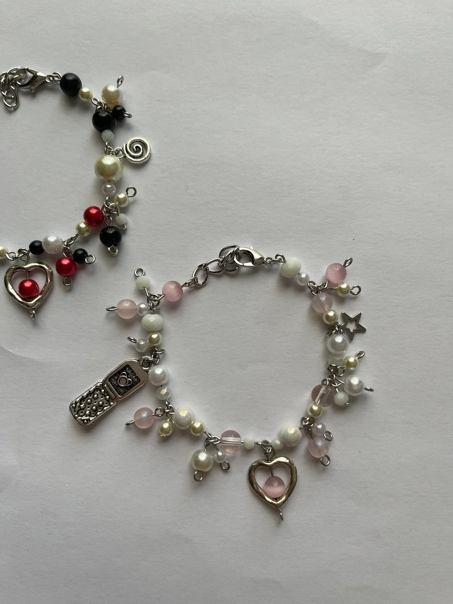 Нана и Хаachi одинаковые браслеты сияют любовью Y2K KPOP