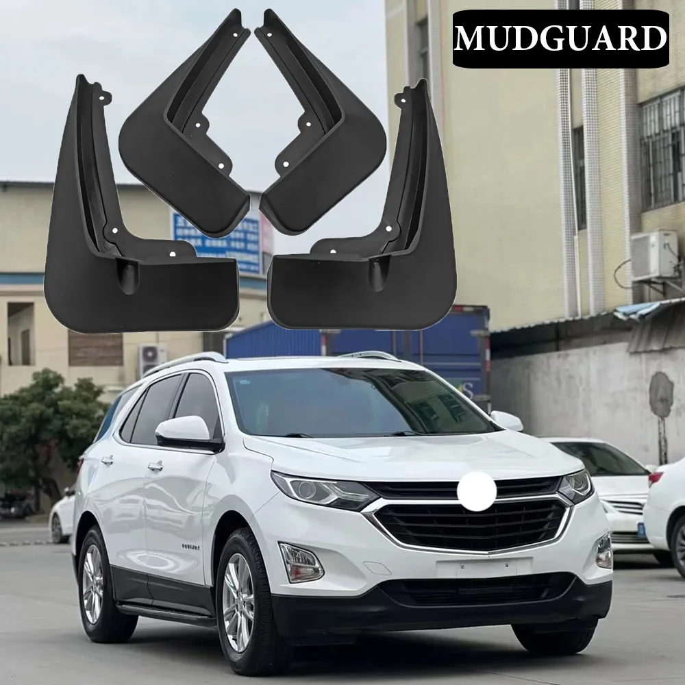 

4pcs New Mudguards Fit for Chevrolet Equinox 2017 2018 2019 2020 2021 2022 Car Accessories Mudflap Fender Auto Replacement Parts