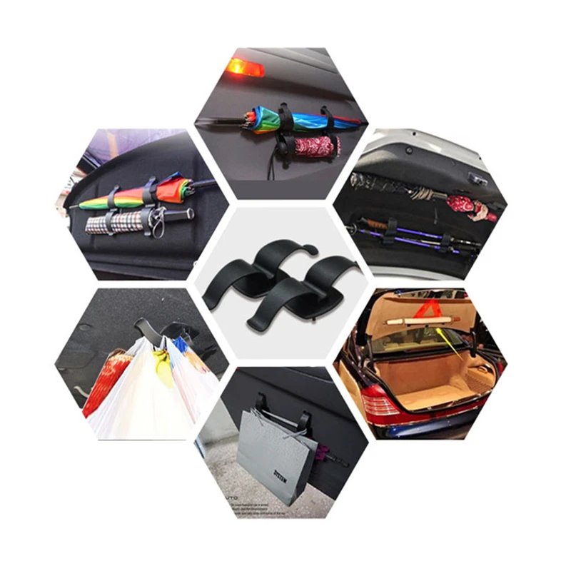 Крепление для багажника автомобиля двойной кронштейн держатель зонта вешалка с