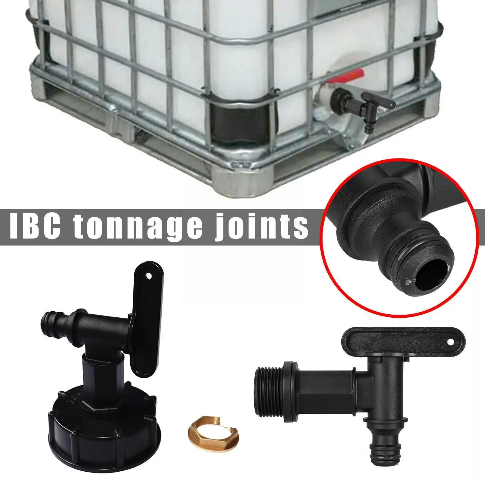 

Ibc тонный цилиндрический фитинг, адаптер Ibc, 3/4 дюйма, Резьба Bsp, небольшой фитинг, запасной разъем, быстрое соединение D6s1