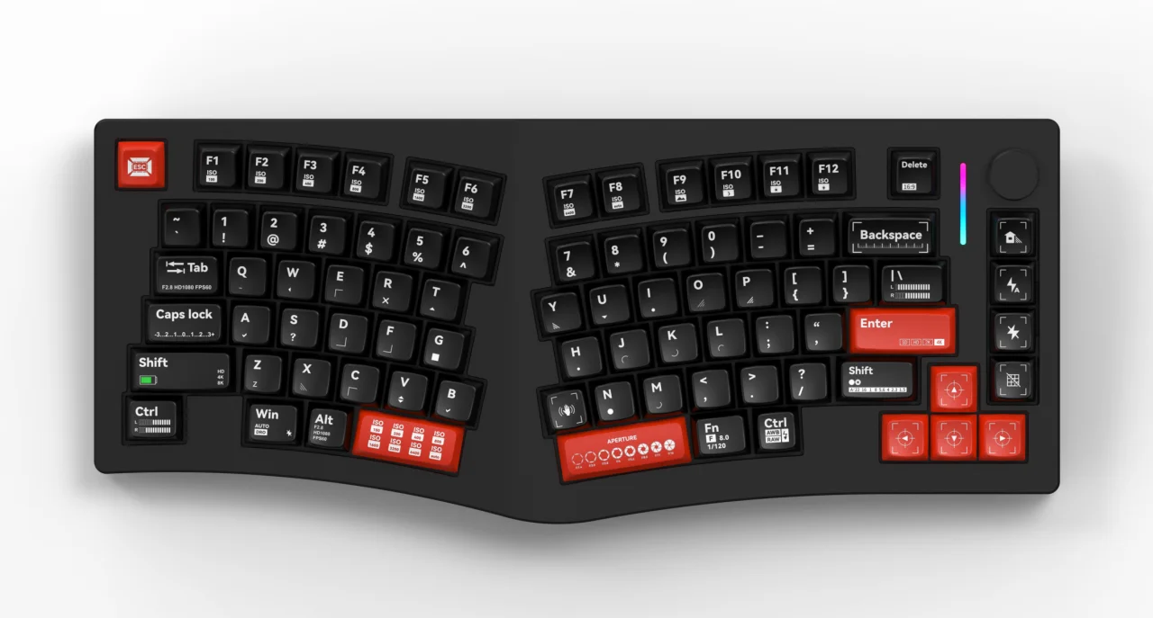 Клавиатура Feker Alice75 игровая механическая 3 режима 2 4 ГГц