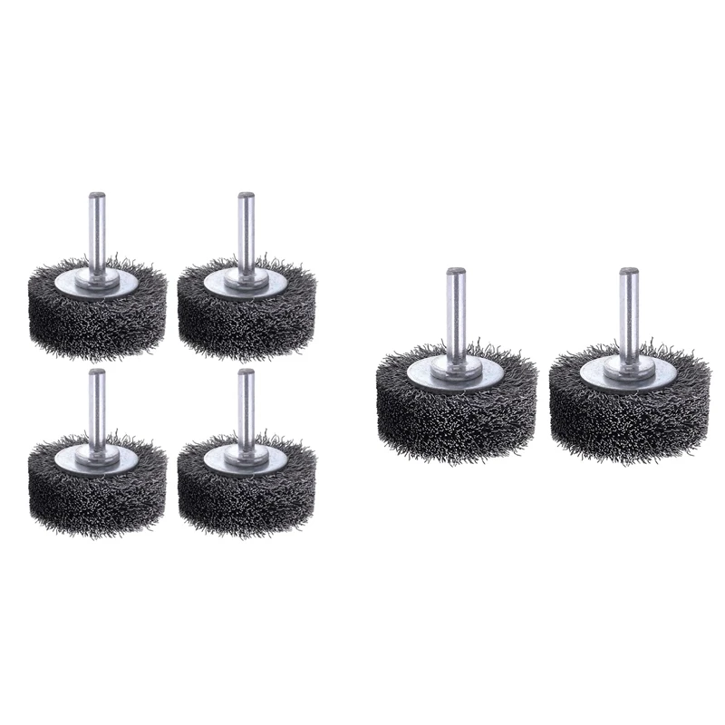 

Wire Wheel Brush For Drill Attachment, 2 Inch Removal Paint Rust 0.0118 Inch Carbon Steel Wire 1/4 Inch Shank 20000RPM 4PCS