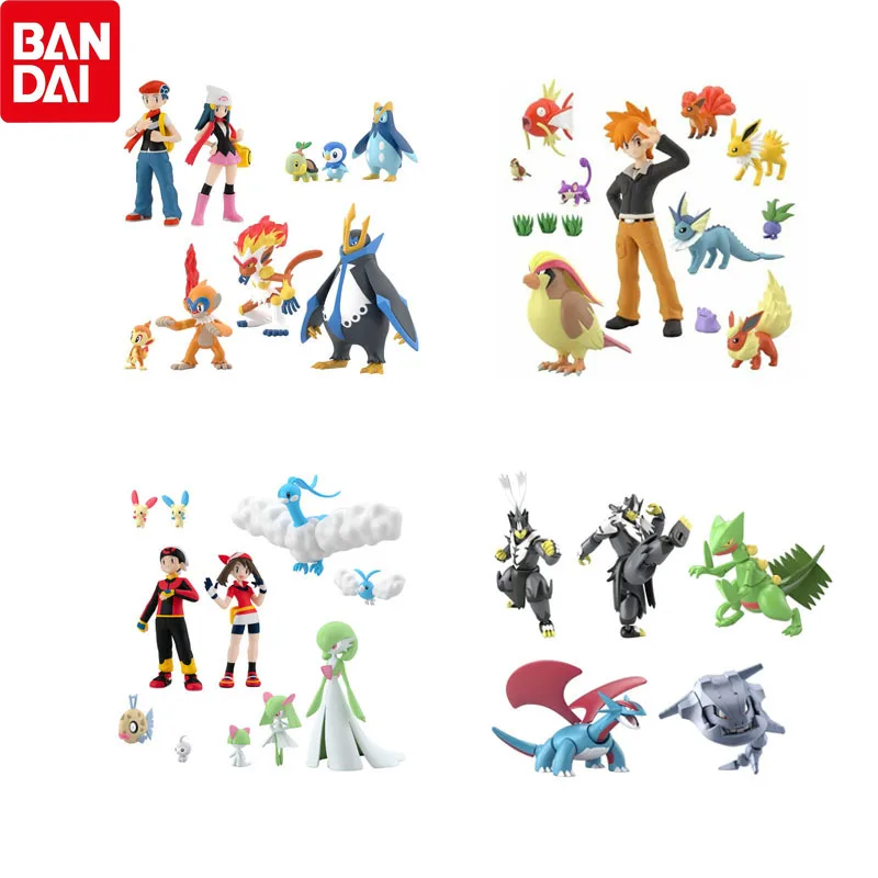 

Genuine Bandai CANDY TOY Pokemon Swablu Gardevoir Hoenn Region 1/20 Scale World Shokugan Action PVC Anime Figure Model Toys