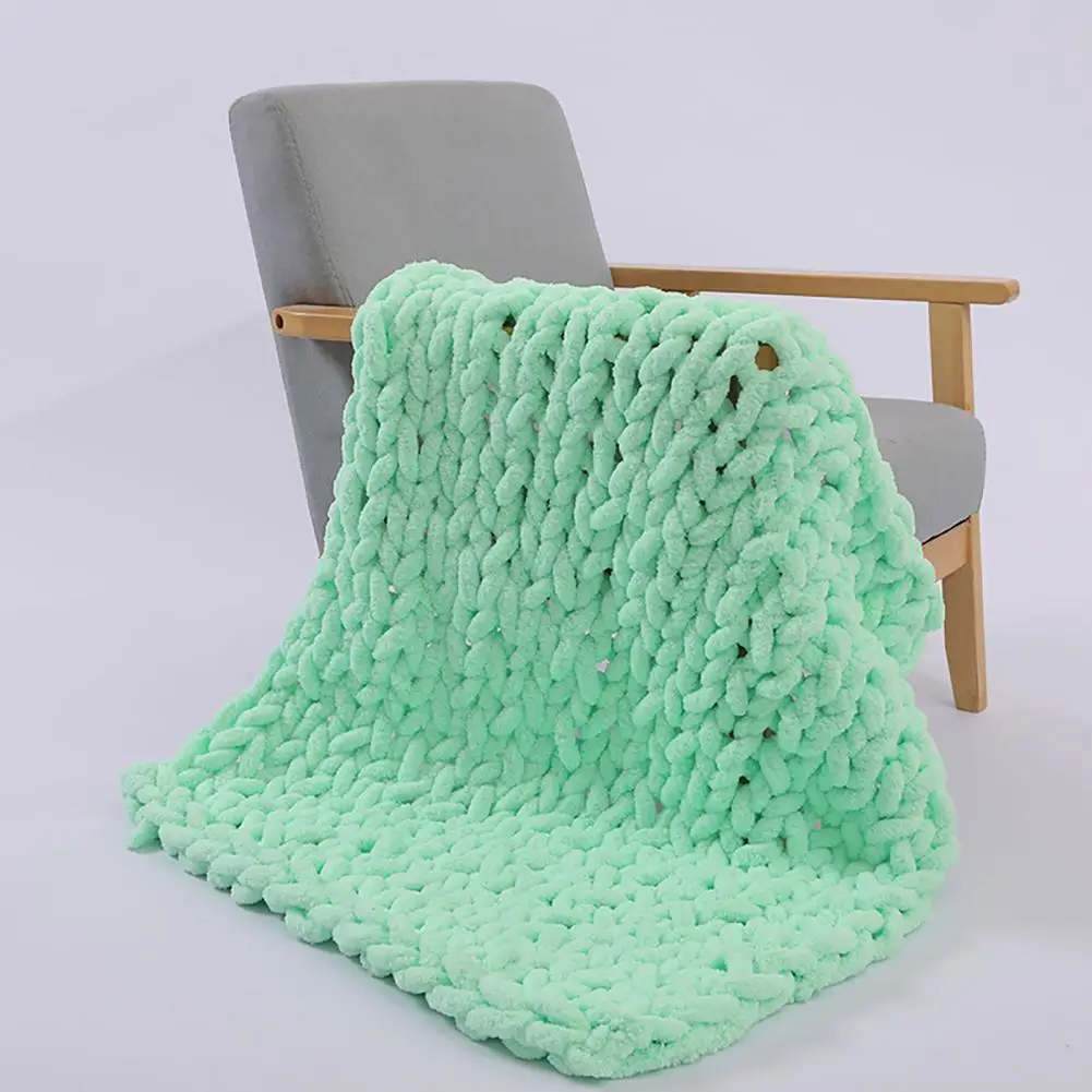 

Модное зимнее одеяло ручной вязки, покрывало для сна на диван, теплое одеяло с постоянной температурой, рассеивание холода