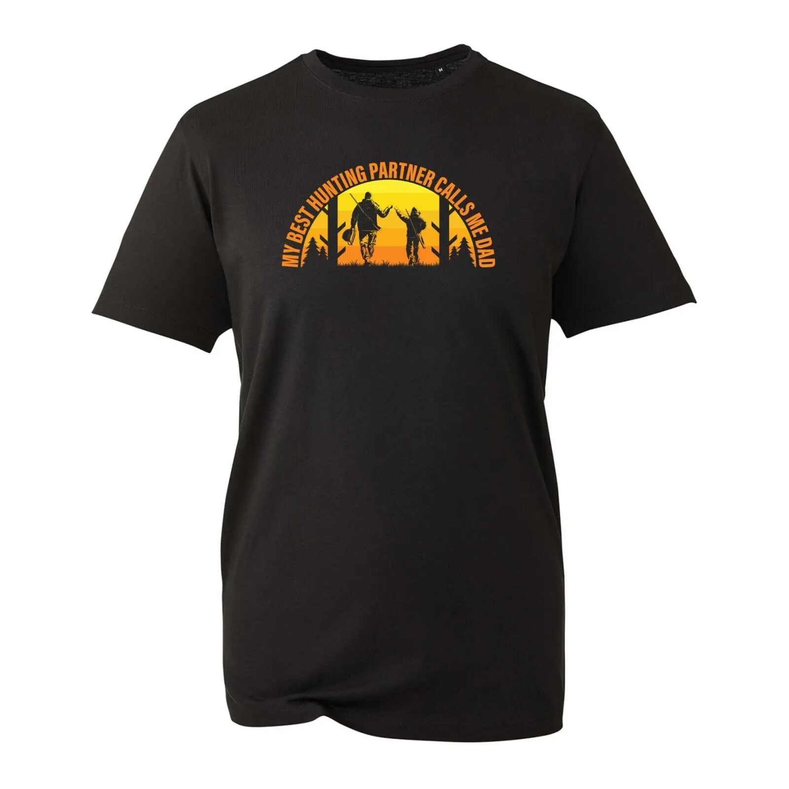 Мой лучший охотничий партнер называет меня отца Винтажная футболка для