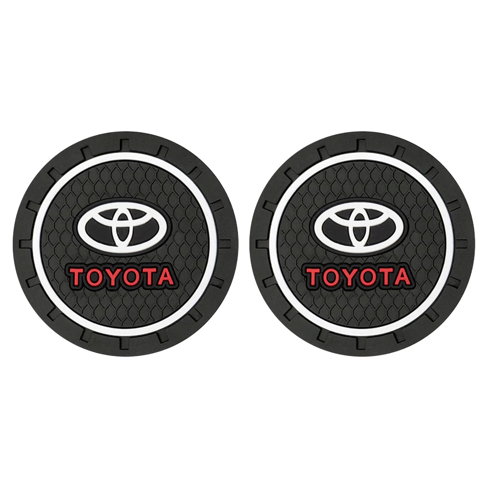 

1/2 шт. автомобильный противоскользящий силиконовый держатель для стакана с водой, подставка для напитков, аксессуары для Toyota Prius Yaris Trd Corolla Chr Verso Hiace