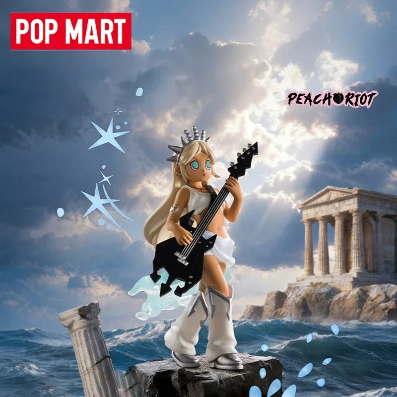 Фото POPMART Peach Riot Power Chords Series: Загадочная коробка-сюрприз, коллекционная фигурка, аниме-персонаж, настольный набор №3