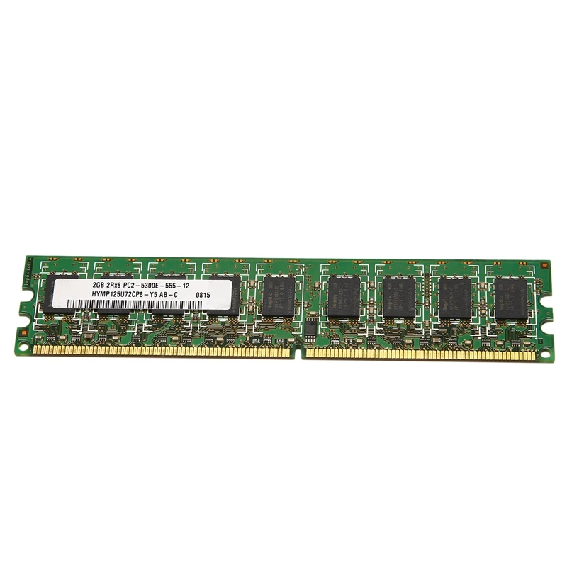 

Оперативная память DDR2 2 Гб, оперативная память 667 МГц PC2 5300 ECC DIMM 240 Pin для настольного компьютера, оперативная память
