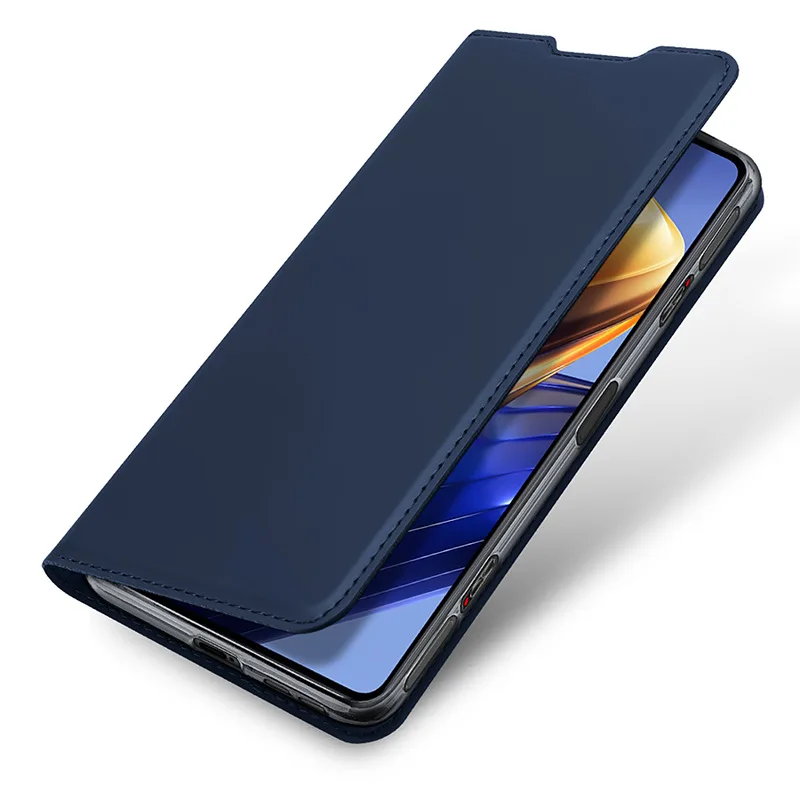 

Original Dux Ducis Pu Leather Case For Xiaomi Poco F4 Gt Coque Luxury Thin Flip Cover Wallet Phone Cases For Poco F4 Gt