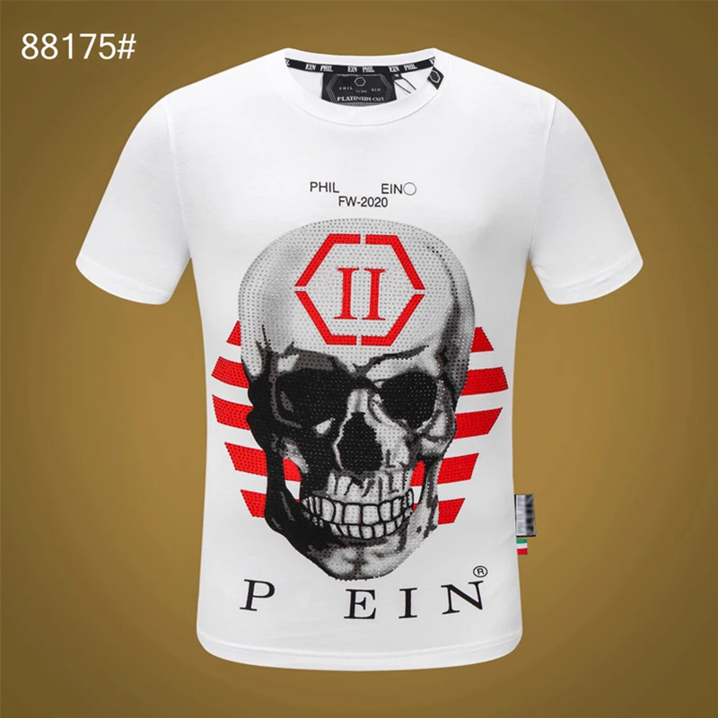 

Новинка 2022ss, модная мужская футболка с коротким рукавом и 3D-принтом черепа, мужские футболки, черные топы, спортивный костюм "череп" Manche