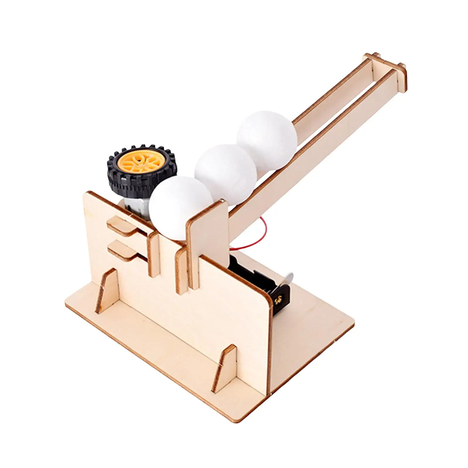 

Electric Ball Pitching Machine Kits DIY Project Model for School Boys Girls