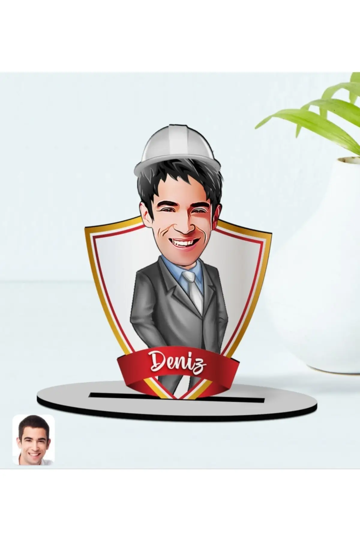 

Personalized Male Information Technologies Teacher Wooden Trinket Model-1