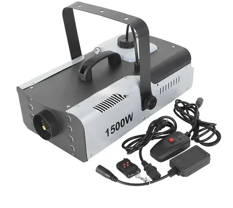 Прочная дымовая машина 1500 Вт со светодиодной подсветкой и контроллером DMX