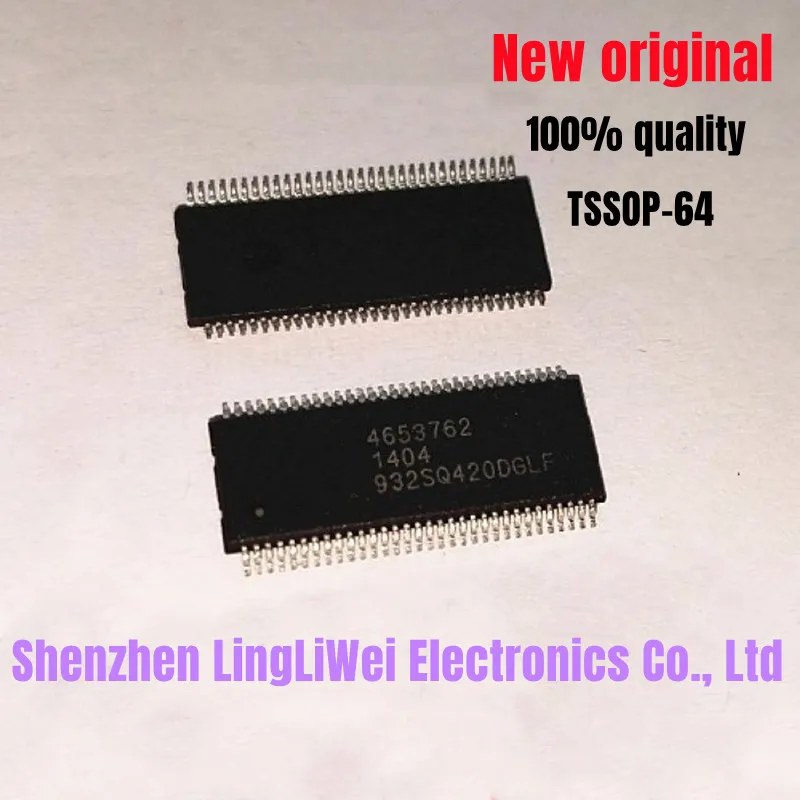

(2piece)100% New ICS932SQ420DGLF 932SQ420DGLF sop-64 Chipset