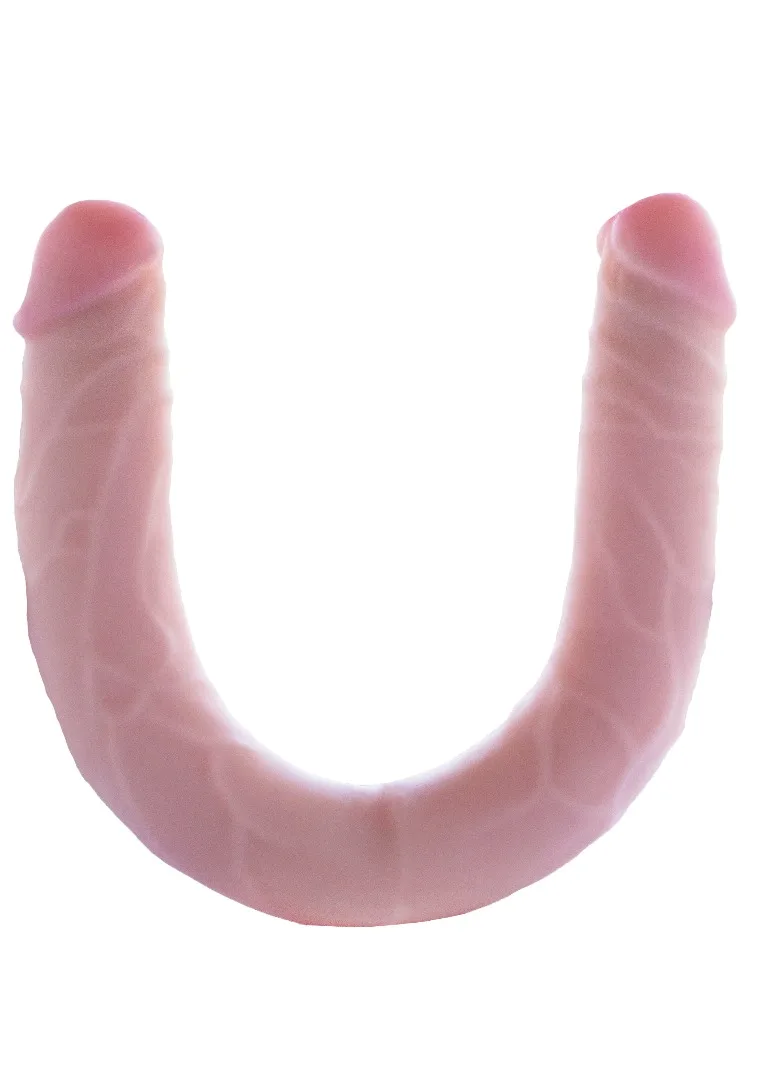 Фаллоимитатор двухсторонний FLEX&ampFIX SISTEM в ламинате L 380 мм D 40 - Цена: 2999