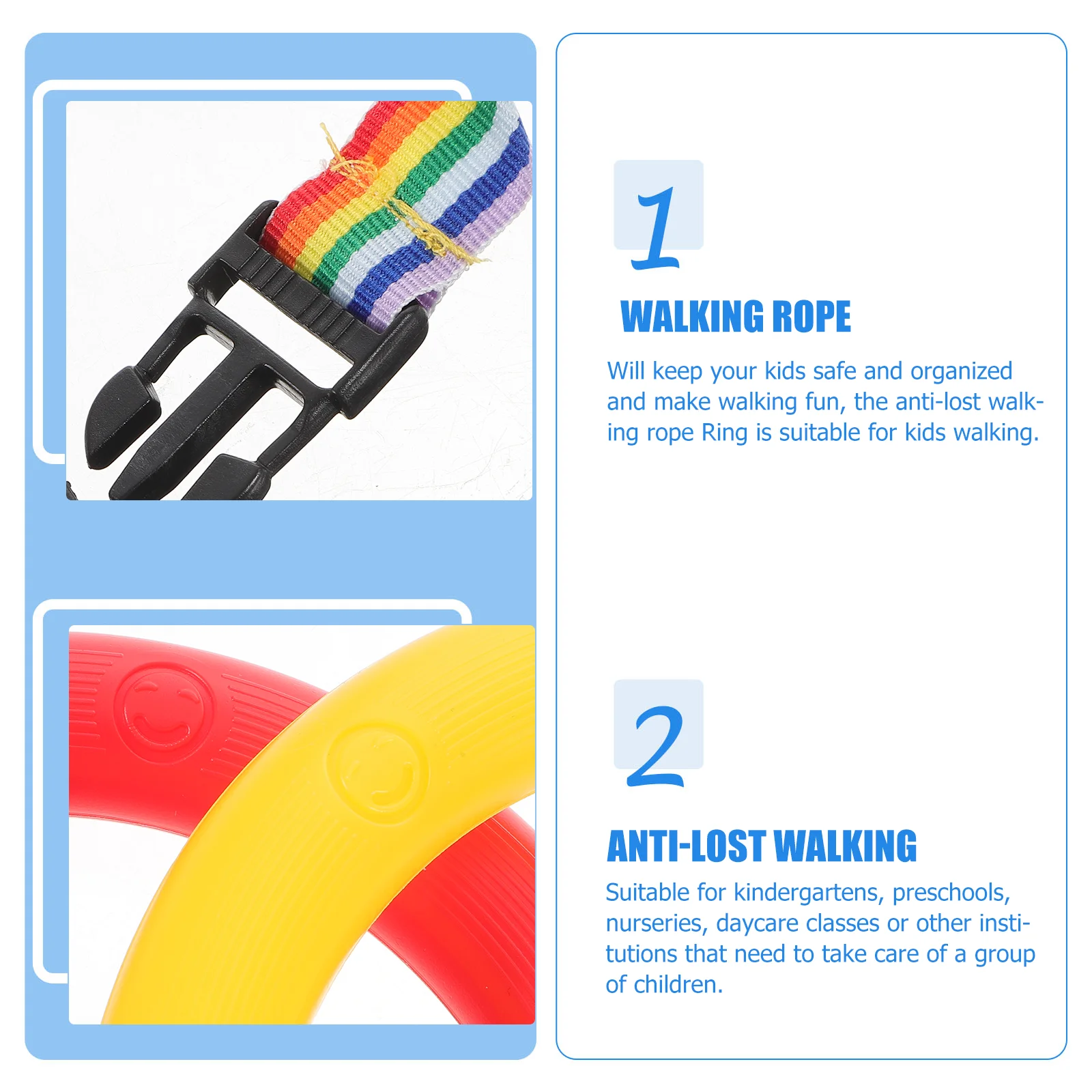 Рисунок 5 - цветной трос для детей дошкольного