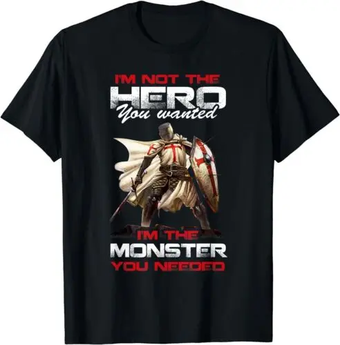 Футболка Knight Templar I'm Not The Hero You Want Monster