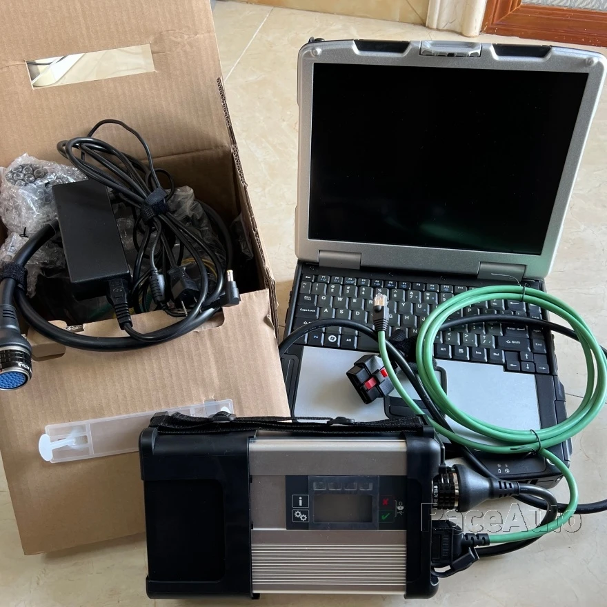 Фото Ноутбук CF31 I5 4G с MB Star C5 SD Connect SSD 2023,12 HHTwin диагностическая система, компактный 5 DTS/EPC для автомобилей Mercedes №2