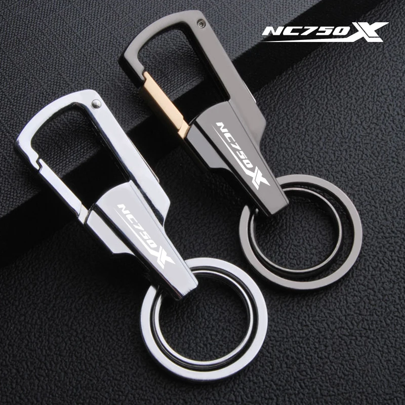 

For Honda NC750X 2011- 2018 2019 2020 Motorcycle Accessories Motorcycle Keychain Zinc Alloy Multifunction Car Play Keyring