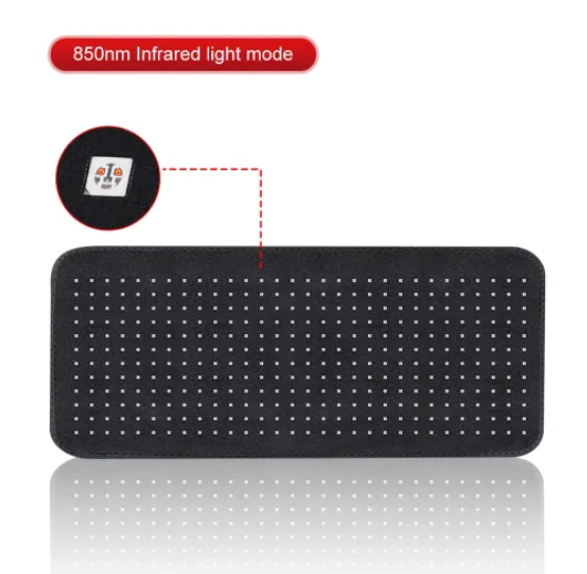 850/660 нм светодиодный красный световой терапевтический пояс импульсный режим