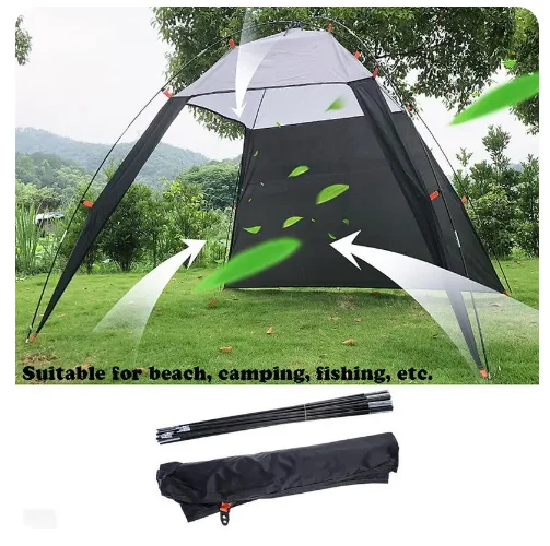 Уличный навес для пляжа солнцезащитный тент легкий защита от УФ-лучей