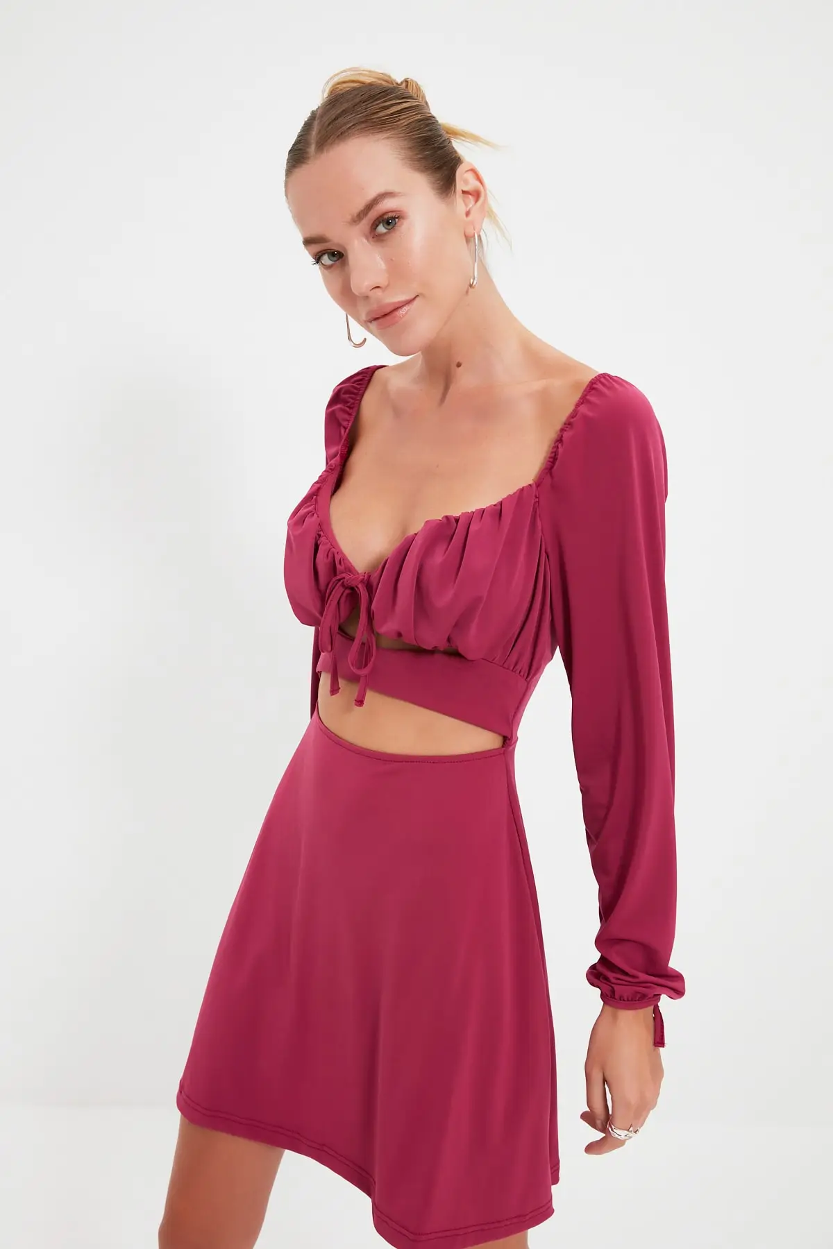 

Trendyol Collar Detail Dress TPRAW22EL1232