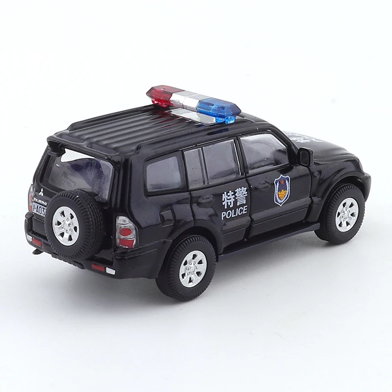 XCarToys 1/64 Y12-06 Mitsubishi третьего поколения Pajero черная зеленая литая под давлением