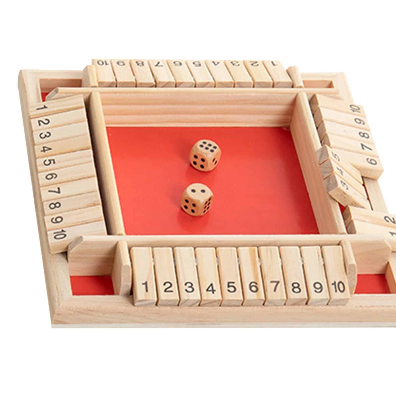 

Drinking Game Digital Flop 4 Player Digital Flop Game Parent-Child Board Game Montessori Wooden Toys Party Casual Gambling Game