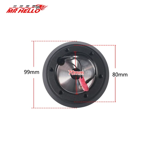 100H комплект адаптера для рулевого колеса с короткой ступицей для Mitsubishi Eclipse/Galant/Lancer/Mirage/Montero Subaru Dodge