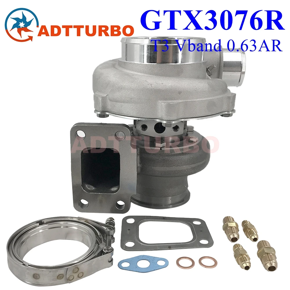 Фото GEN 2 GTX3076R 58 мм GTX-Series 856801-5027S 851154-5001S Performance Turbo 740902-0009 Керамическая турбина с двумя шарикоподшипниками №1