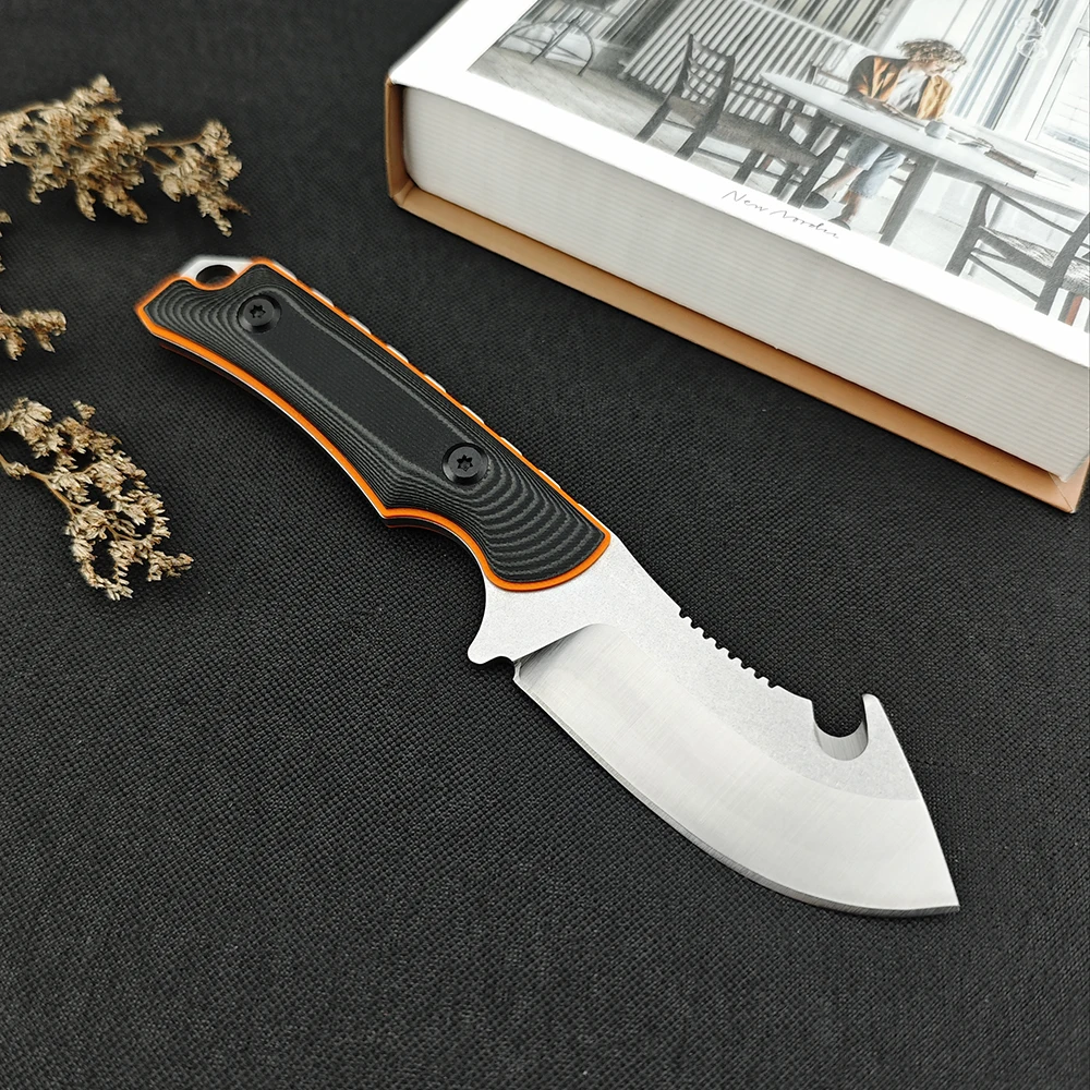 Bm 15018 Тактический Нож С Фиксированным Лезвием 8cr13mov Нержавеющая Сталь Ручка G10