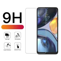 9h protective glass on for moto g22 dual sim tempered glass screen protector for cristal motorola moto g22 xt2831 3 phone film