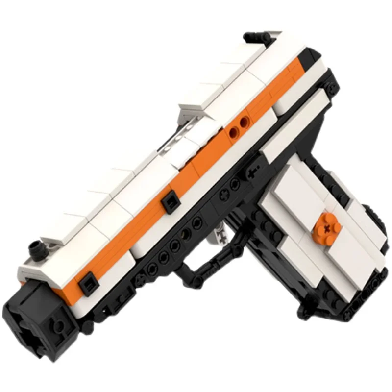 MOC M1911 кирпичи 45 пистолет Оригинальное поле боя классические военные