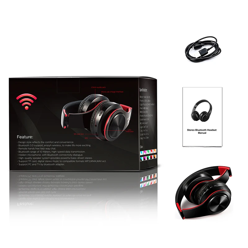 

Headphones Earphones with Microphone /TF Card for Mobile Phone Music