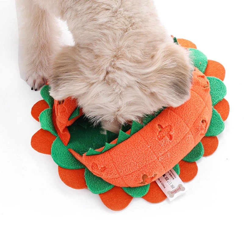 

Интерактивная миска-головоломка для собак, плюшевая игрушка-пищалка для щенка