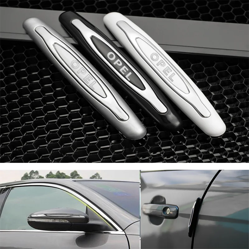 4 шт. противоударные бамперы для автомобильных дверей боковая защита Opel Astra H G J