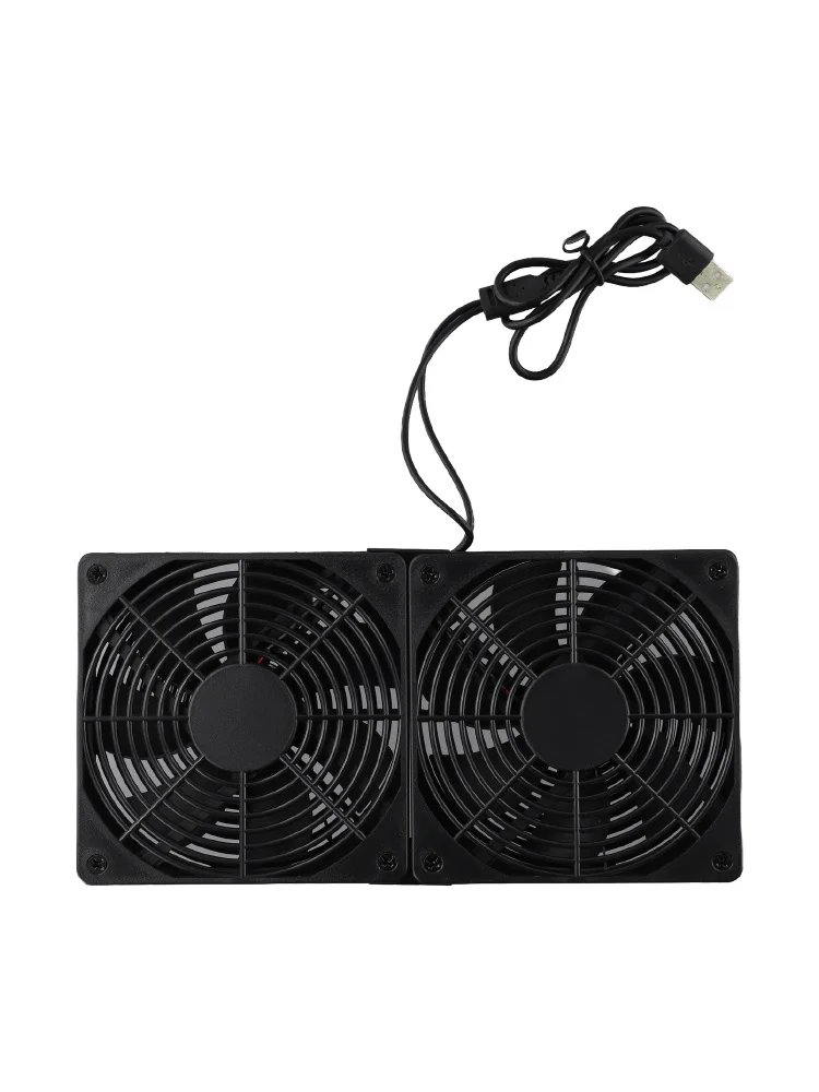 Плоский яркий Домашний Вентилятор охлаждения об/мин радиатор подключи и работай