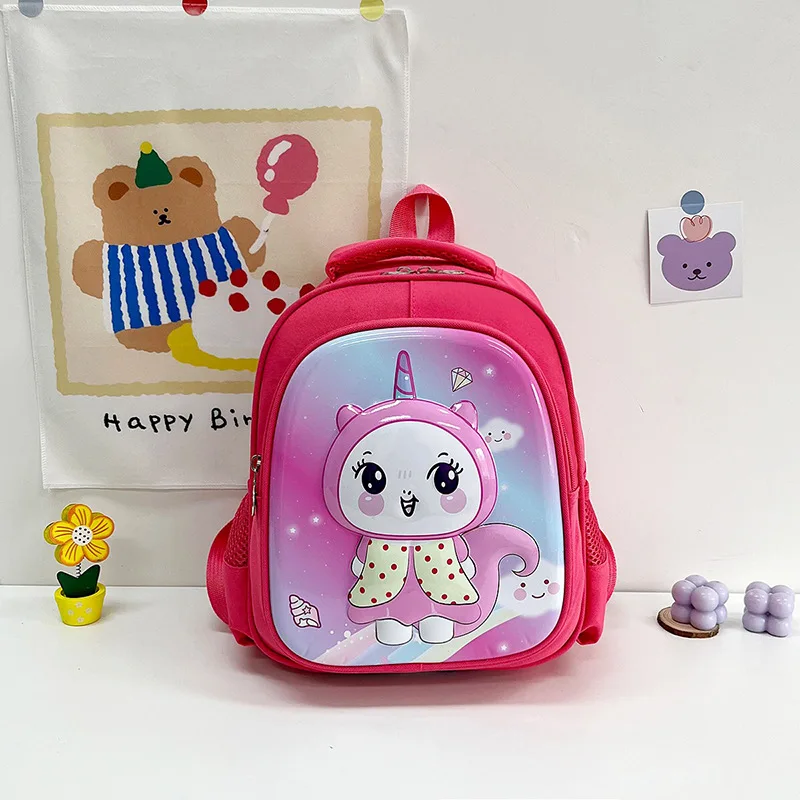 Children School Bags For Kids Knapsack 3D EVA Cartoon Animal Baby Backpacks Kindergarten Schoolbag Kids Double Shoulders Bag