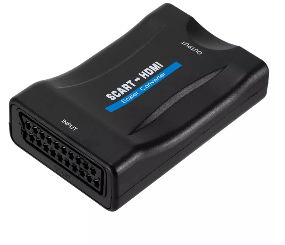 

DERSHENG SCART To HDMI Composite 1080P Video Scaler Converter Audio Adapter For DVD TV