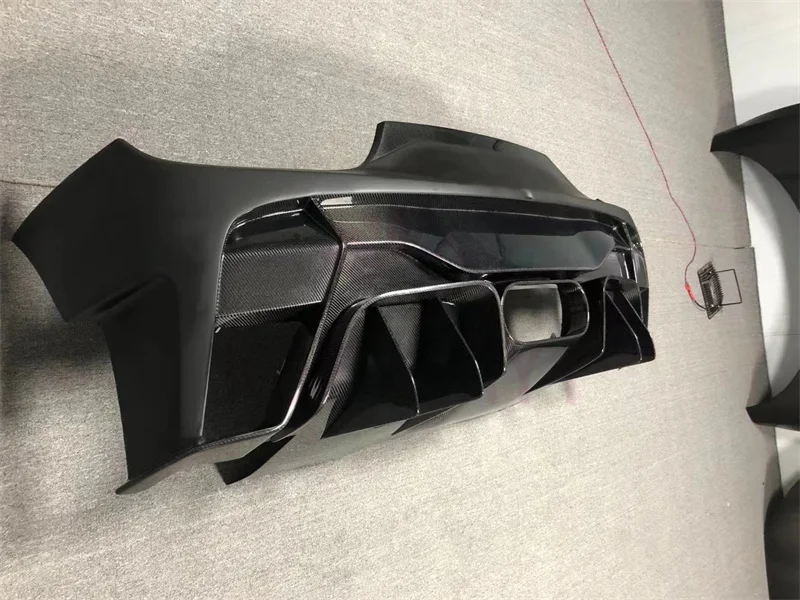 Для Ferrari 458 SPIDER V-образный комплект заднего бампера из углеродного волокна