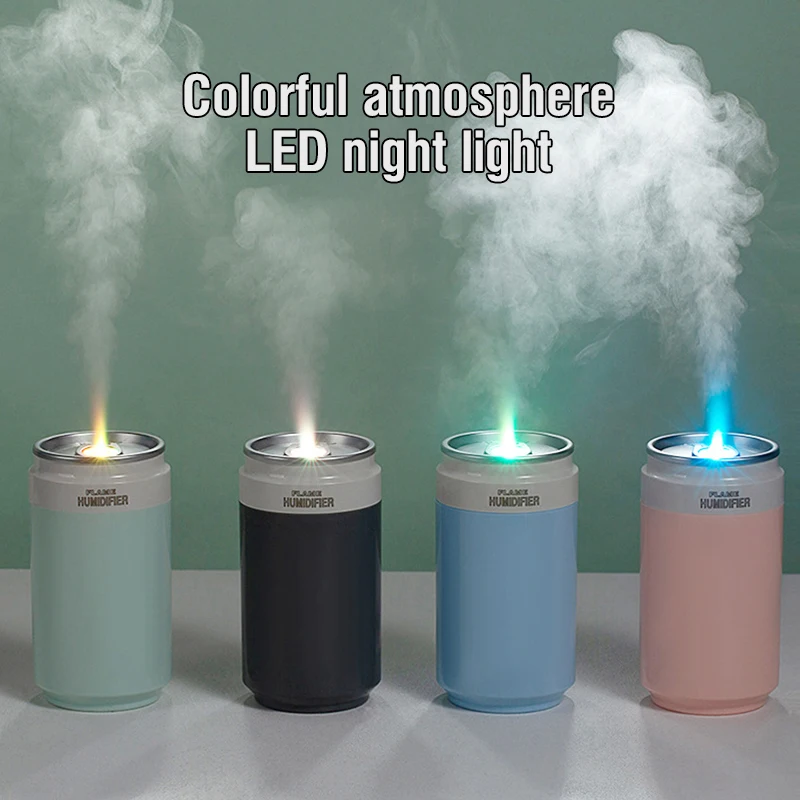 

Usb Air Humidifier Can Shape Desk for Home Room Office Portable Mini Humidifier Car Use Difuser Humificador Cute Humidificador