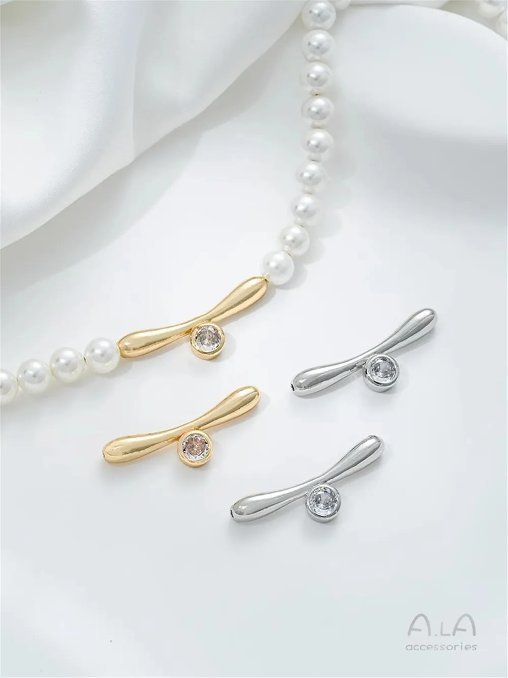 Подвеска из настоящего золота с медным покрытием 14 к инкрустированная круглым