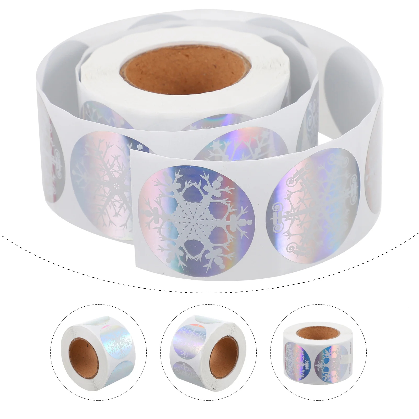 

Sticker Stickers Christmas Gift Sealing Present Seal Wrapping Decor Winter Baking Decal Label Holiday Decorative Favor Practical